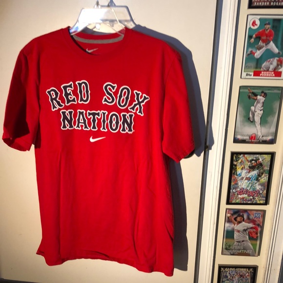Mlb Nike Red Sox Nation Mens Tee Shirt 